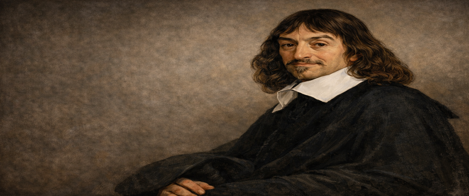 Imagem de referência de René Descartes